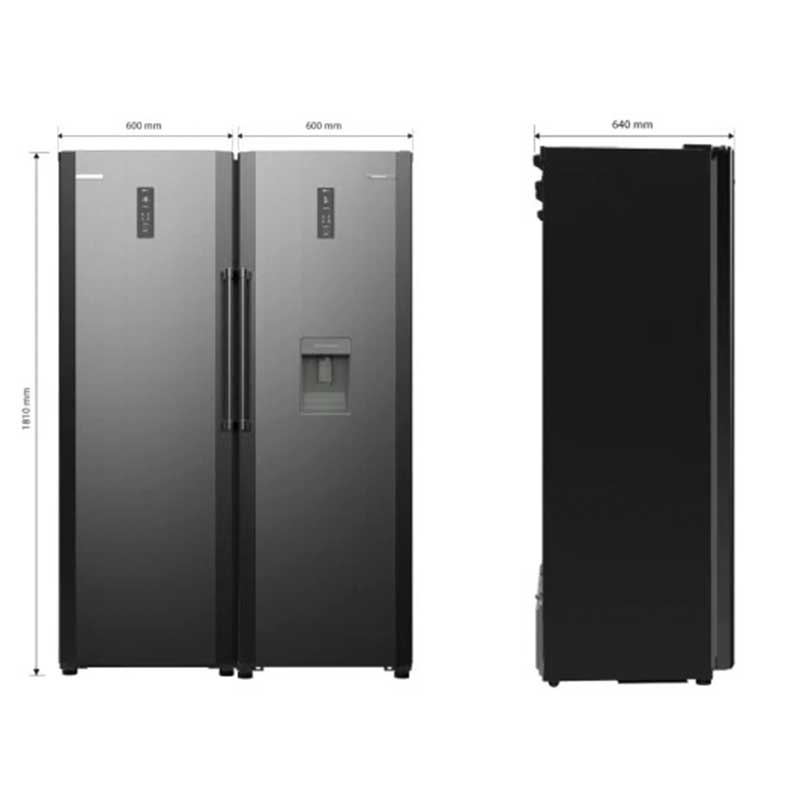 یخچال فریزر دوقلو امرسان مدل EMERSUN R15H-F15H