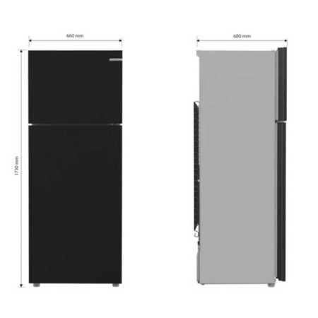 یخچال فریزر امرسان مدل EMERSUN ELEGANT CB17EL