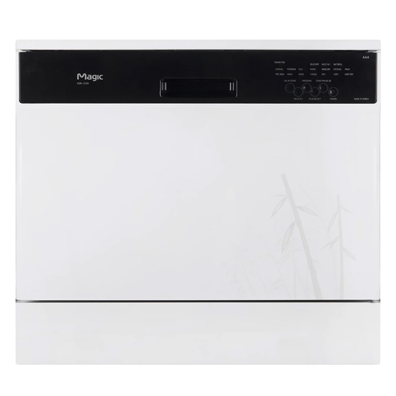 ماشین ظرفشویی رومیزی مجیک مدل MAGIC KOR-2155BW