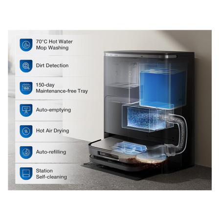 جارو رباتیک اکووکس مدل ECOVACS DEEBOT X5 PRO OMNI