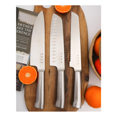 سرویس چاقو 7 پارچه اسمگ مدل SMEG KBSF01PG