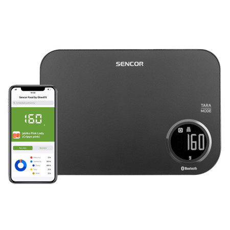 ترازوی آشپزخانه سنکور مدل SENCOR SKS 7078BK