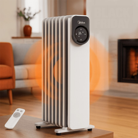 شوفاژ برقی مایدیا مدل MIDEA MHO201R9BPW