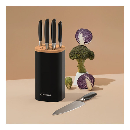 سرویس چاقو 6 پارچه نوتریکوک مدل NUTRICOOK NC-KB150K