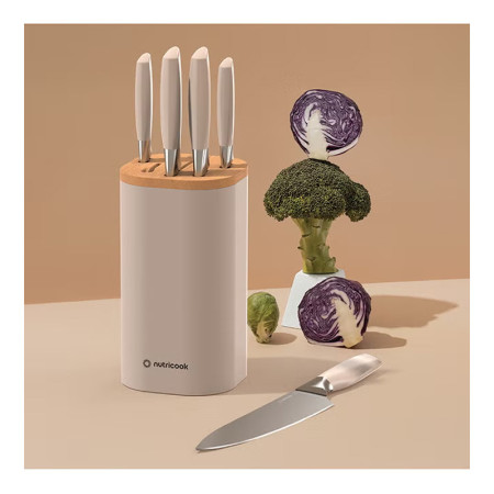 سرویس چاقو 6 پارچه نوتریکوک مدل NUTRICOOK NC-KB150BG