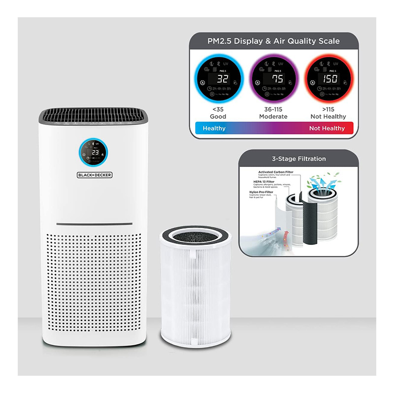 تصفیه هوا بلک‌ اند‌ دکر مدل BLACK and DECKER AIR PURIFIER AP3560
