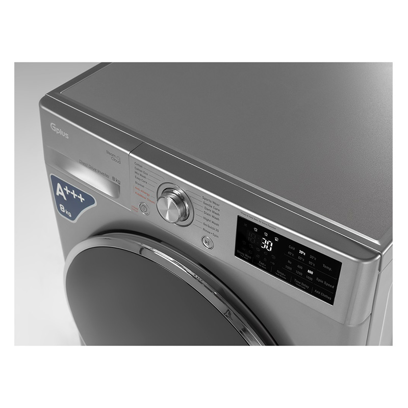 ماشین لباسشویی جی پلاس مدل GPLUS GWM-R808S