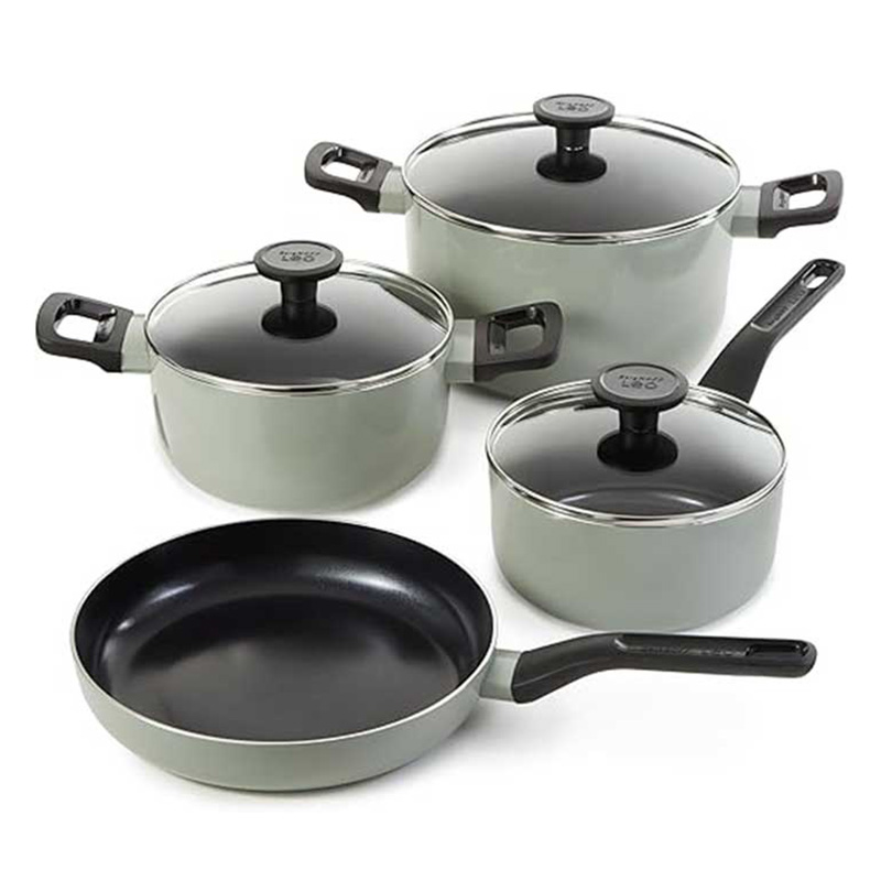 سرویس پخت و پز 7 پارچه برگهف مدل BERGHOFF LEO GLINTS SAGE