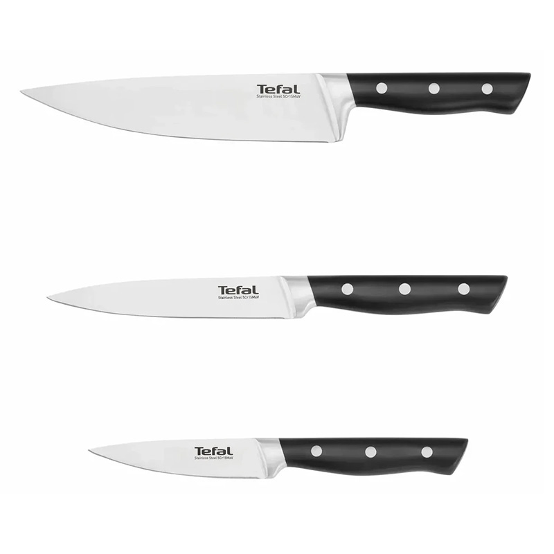 سرویس چاقو 3 پارچه تفال مدل TEFAL K281S3FT