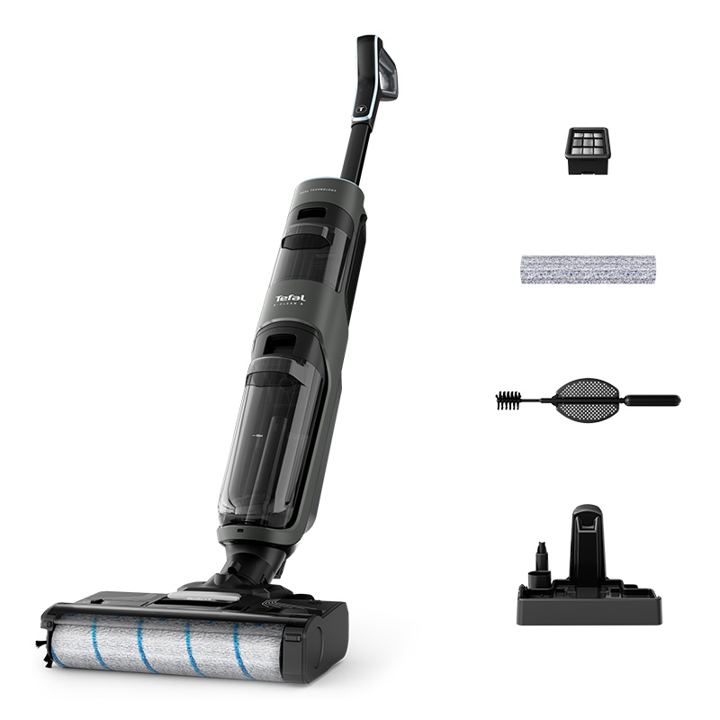جاروشارژی و زمین شوی تفال مدل TEFAL GF5035
